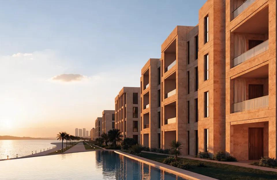 Four bedroom penthouse over the water